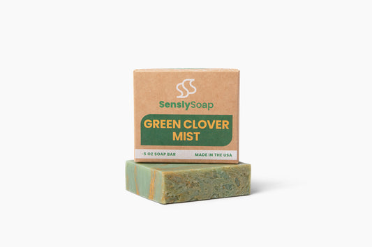 GREEN CLOVER MIST SOAP BAR